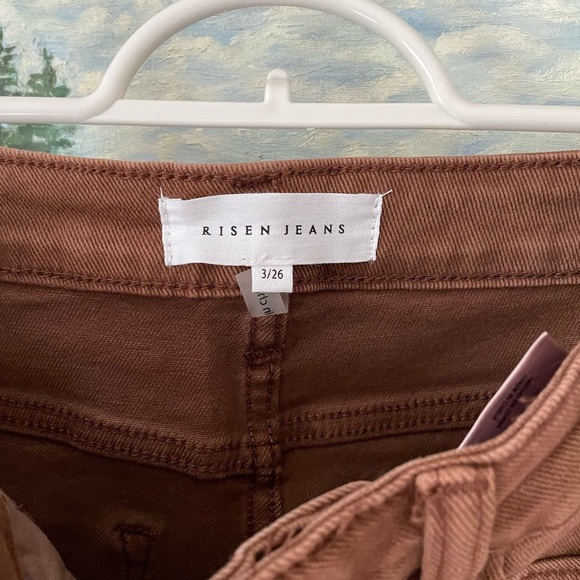 RISEN LOS ANGELES espresso relaxed fit size 3/26 - Picture 3 of 4